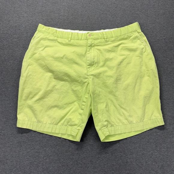 VTG Polo Golf Ralph Lauren Shorts Mens 42 Neon Lime 9in Inseam Stretch Crest - Picture 4 of 13